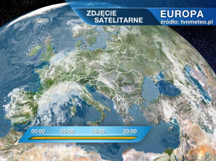 Mapa Pogody Europa Zdjecie Satelitarne